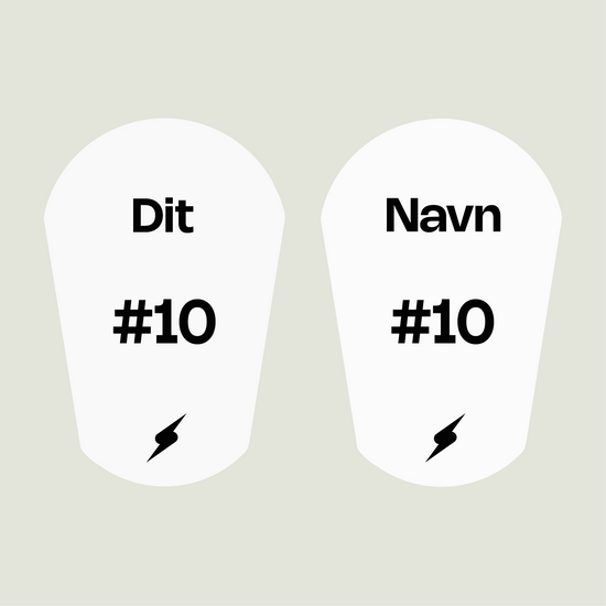 Design selv - Navn+Nummer